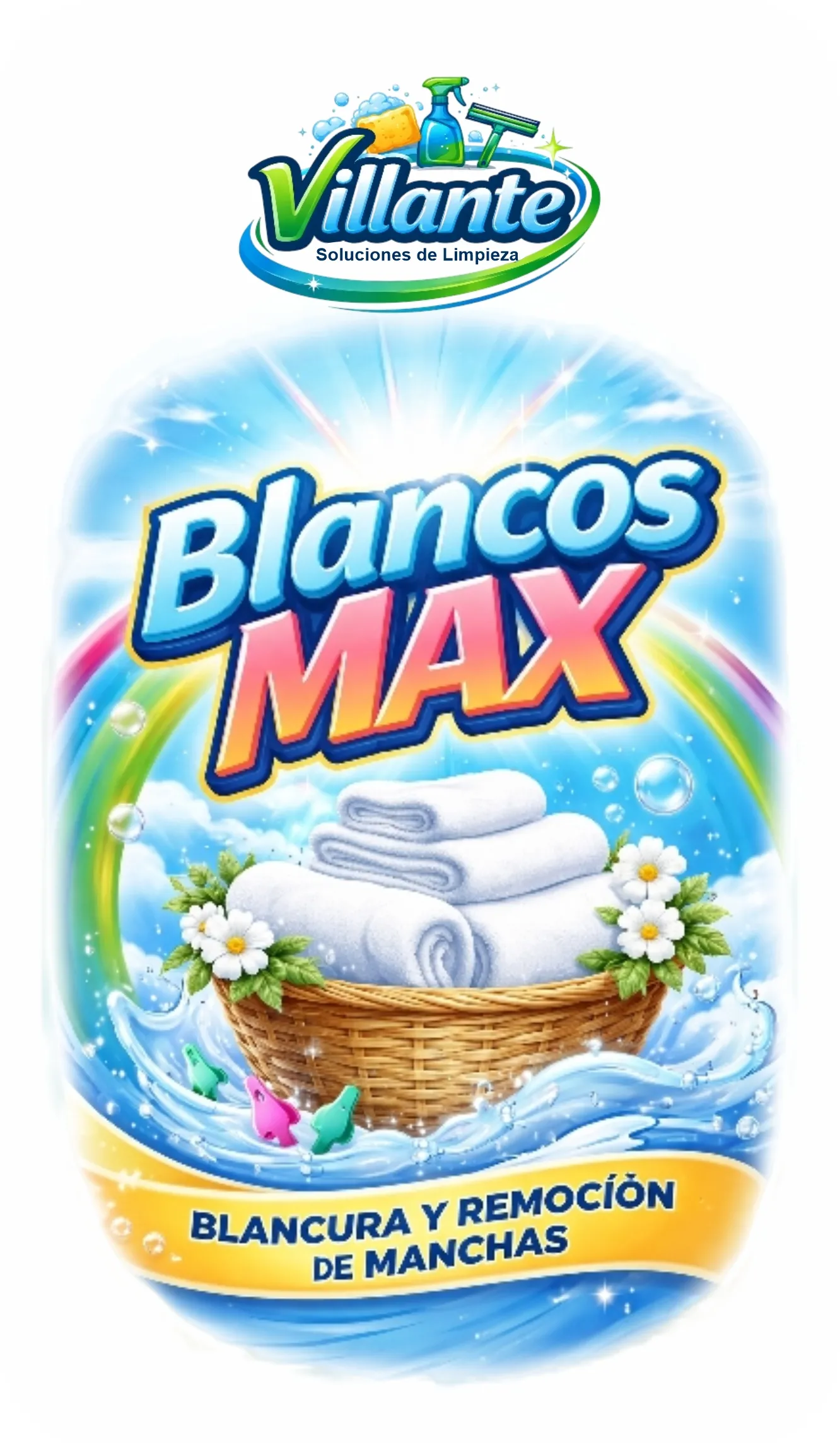 Detergente Blancos Max Pro de 5 Litros