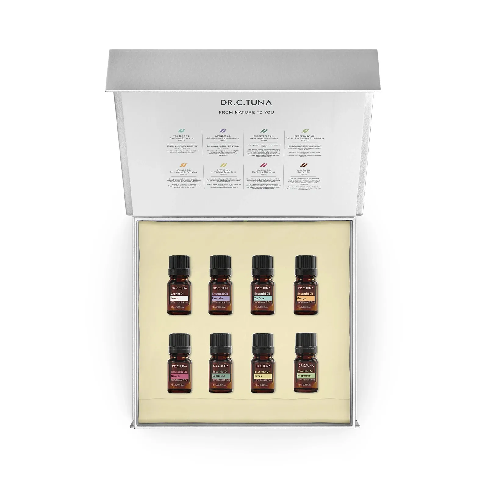 Dr. C Tuna Set de 8 Aceites Esenciales
