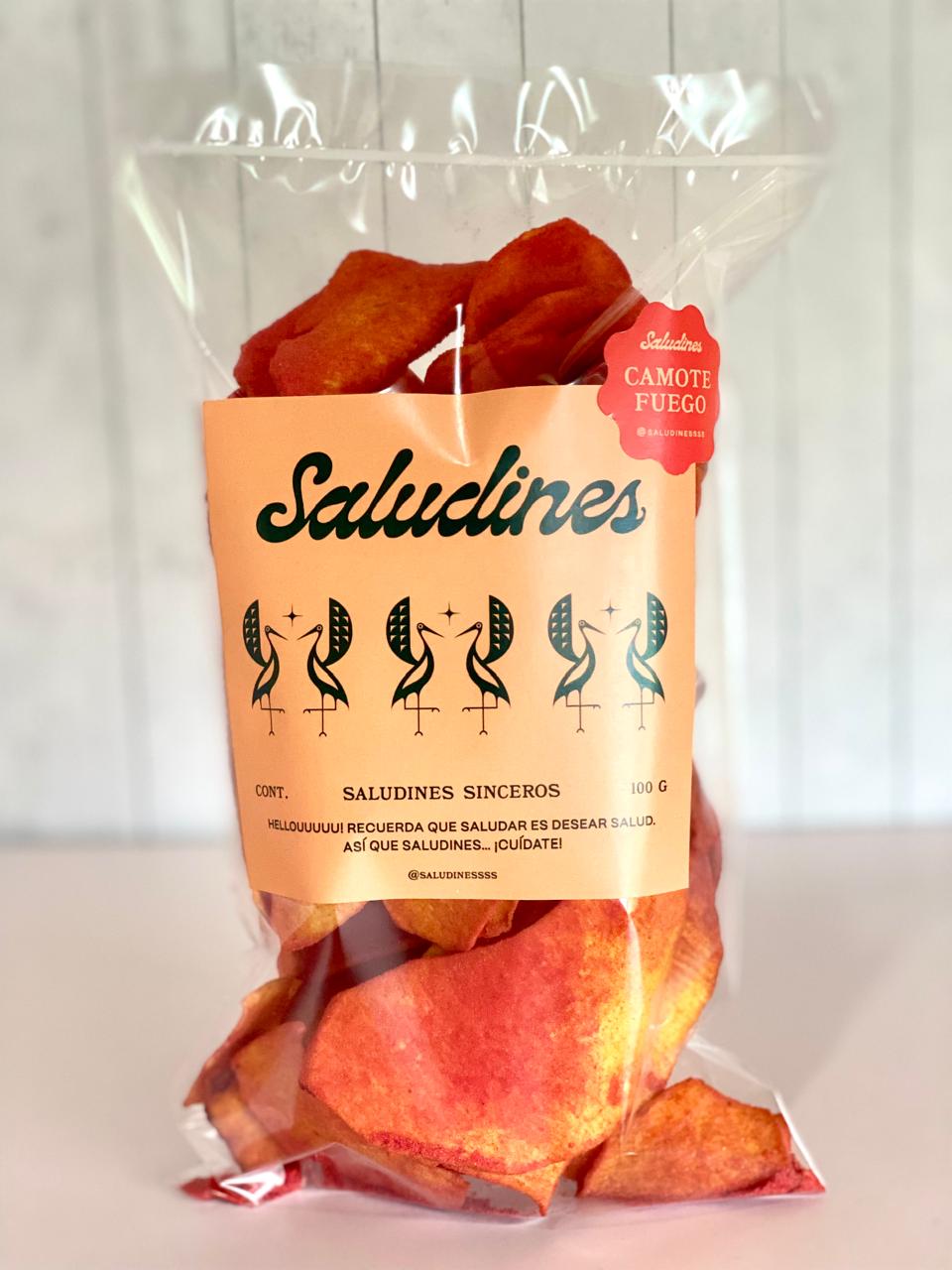 Papas de Camote Saludines (100gr)