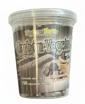 CARBON VEGETAL 150 CAPSULAS