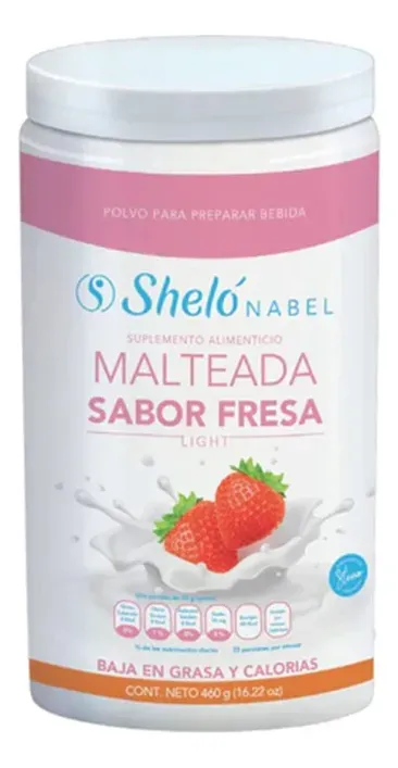 Malteada Sabor Fresa Sheló