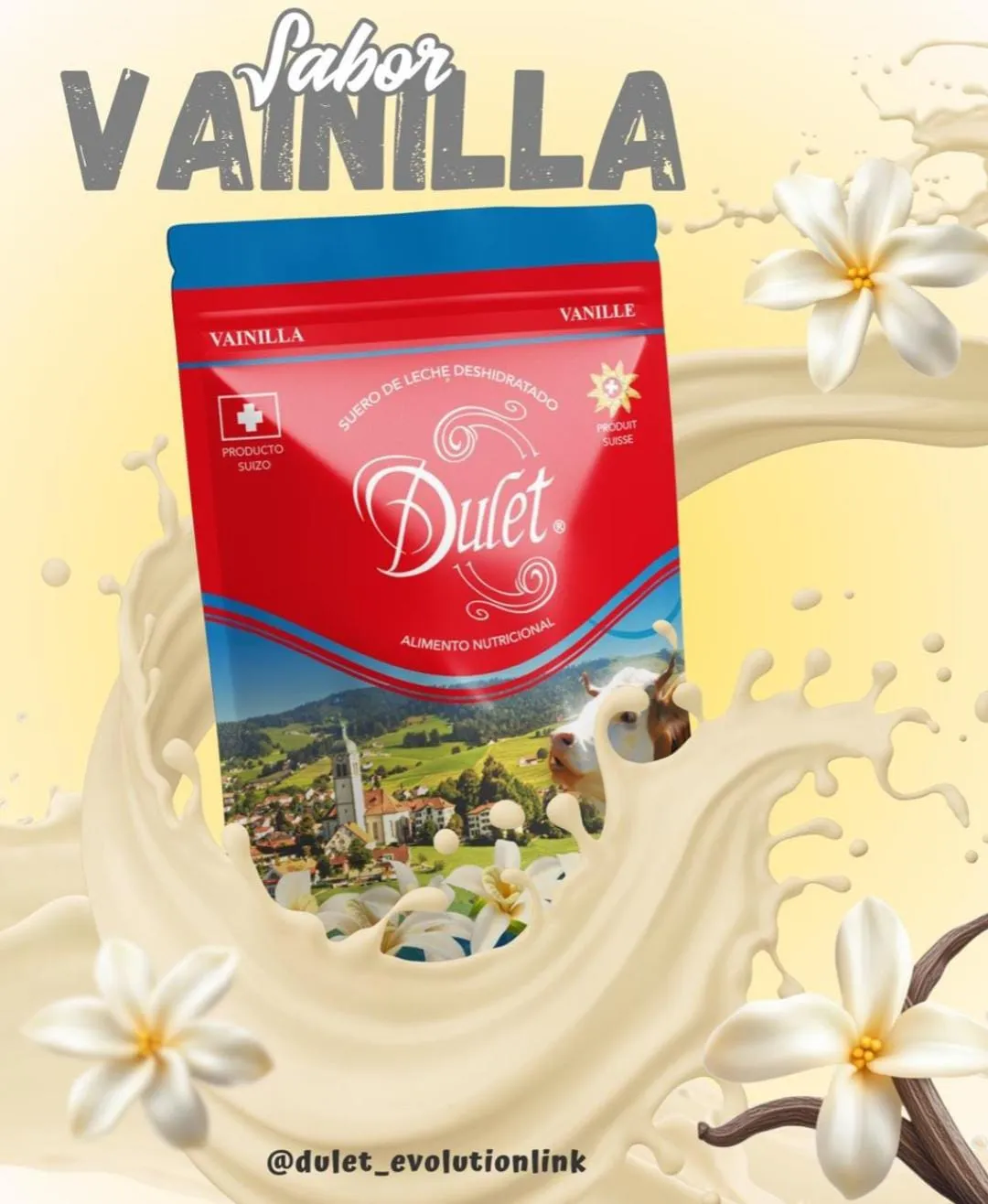 Dulet, Lactosuero Suizo sabor Vainilla