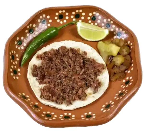 Taco de Chicharrón Seco