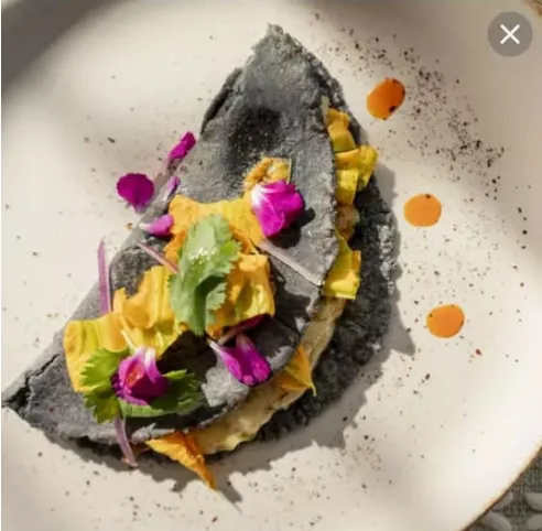 Quesadilla de Flor de Calabaza