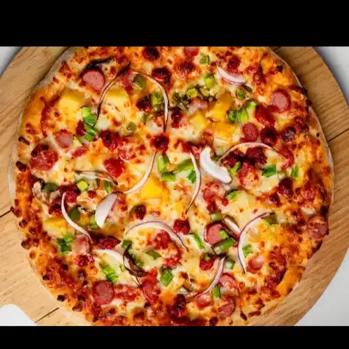 Pizza mediana 2 ingredientes