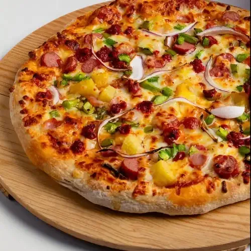 Pizza mediana 6 ingredientes