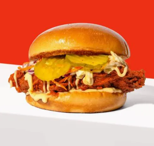 Sándwich de Pollo Frito