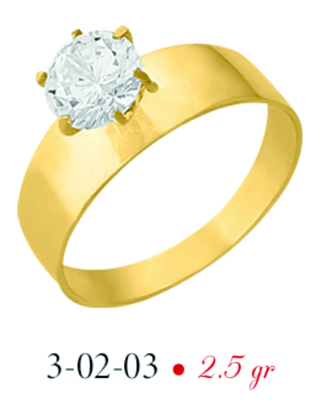 Anillo modelo 3-02-03