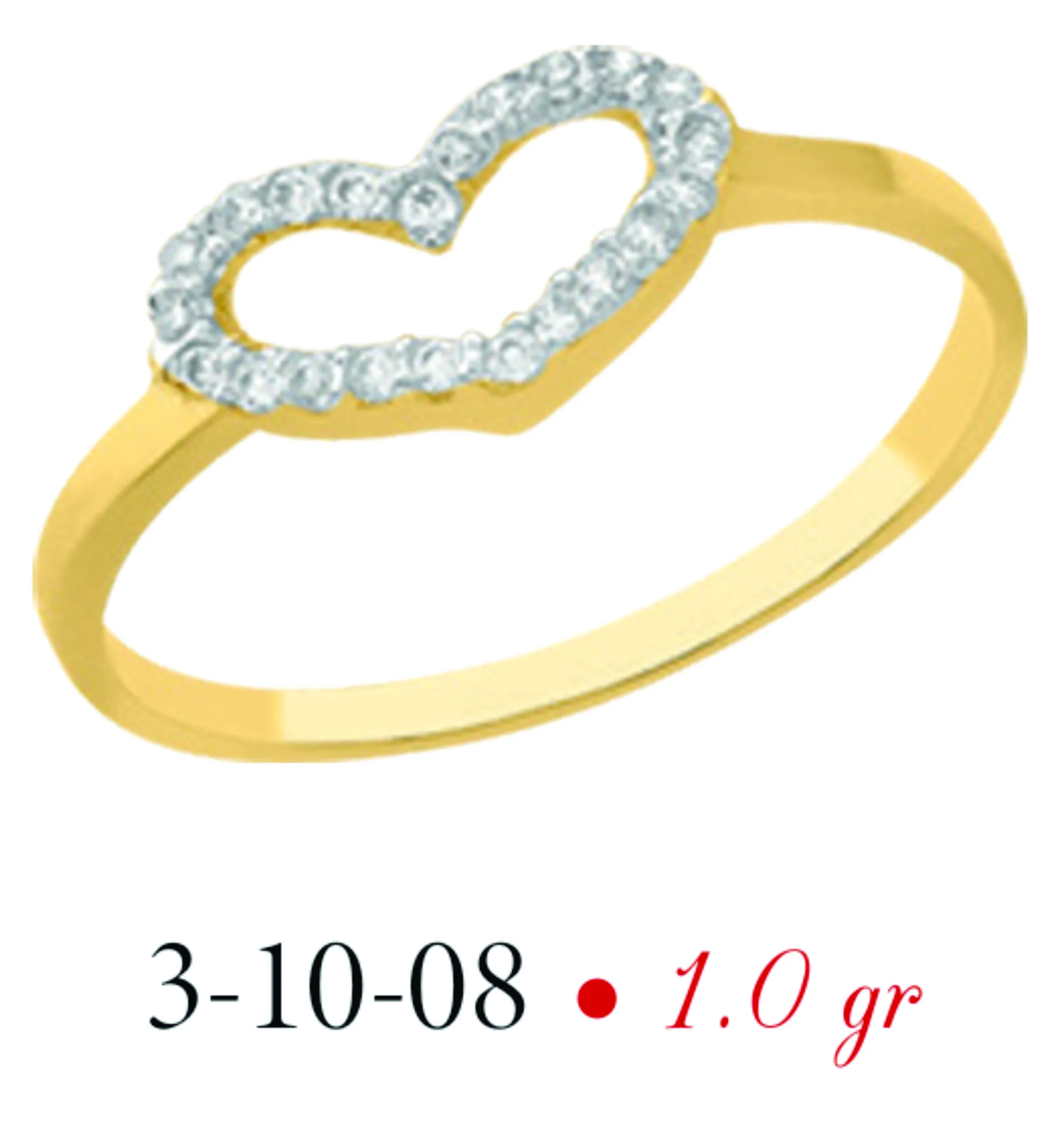 Anillo modelo 3-10-08