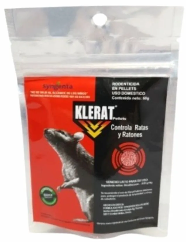 Cebo Rata Klerat Pellets 25 gr Syngenta
