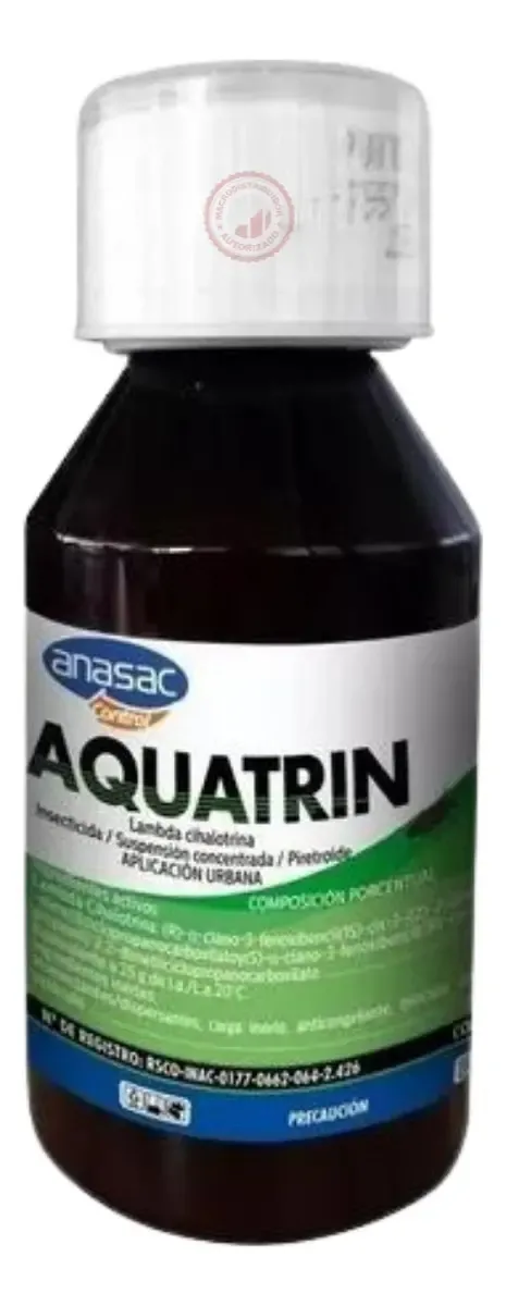 Insecticida Mosquitos y Moscas 100 ml Aquatrin