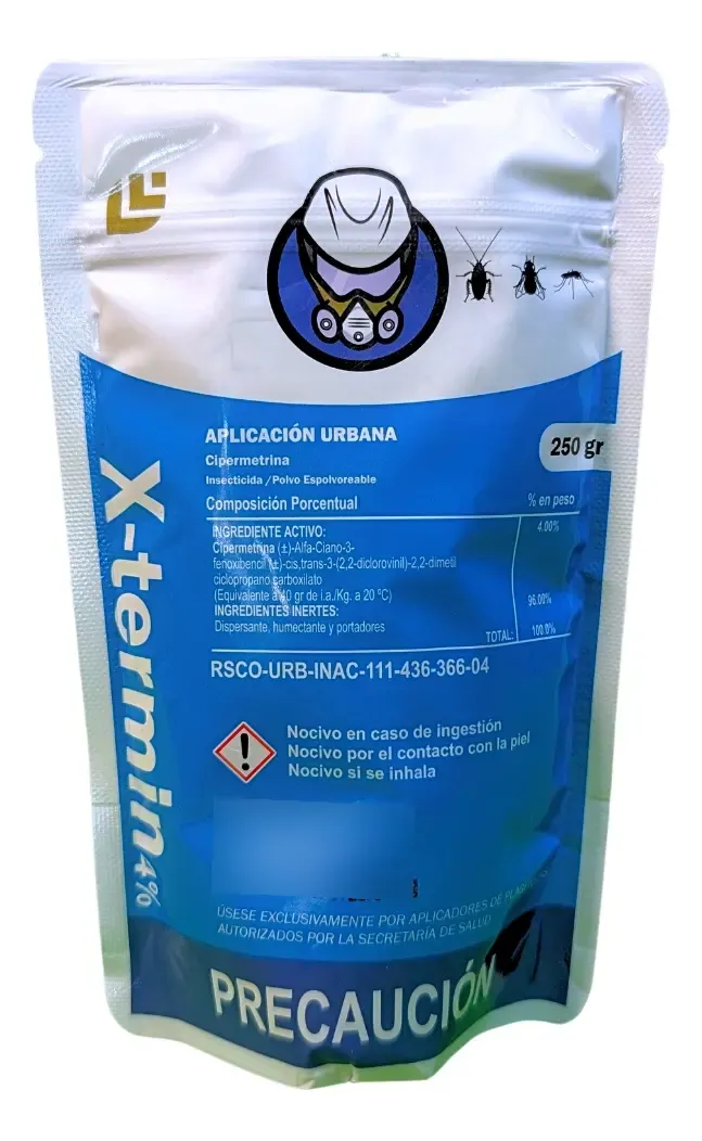 Insecticida X-Termin Polvo Seco 1Kg